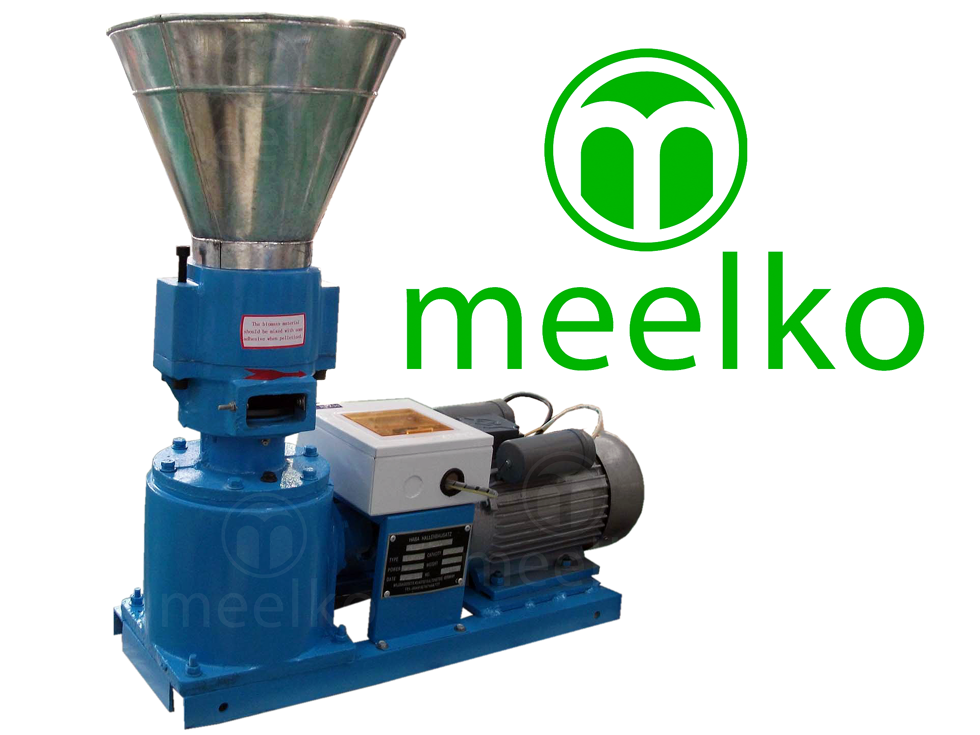 Imagen del producto Peletizadora Eléctrica MKFD150B – 150 mm / 3–4 kW - Meelko